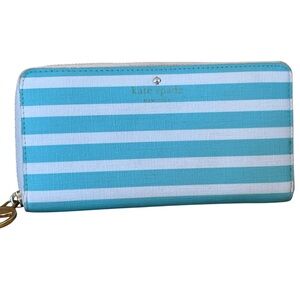 Kate Spade Continental Zippy Wallet w/ Storybook Lining